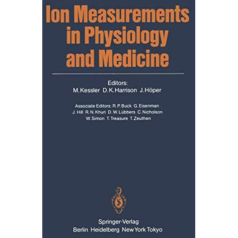 Ion Measurements in Physiology and Medicine [Paperback]