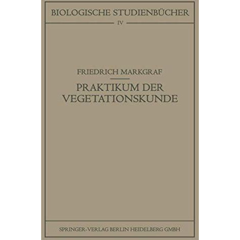 Kleines Praktikum der Vegetationskunde [Paperback]