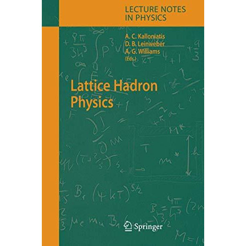 Lattice Hadron Physics [Paperback]