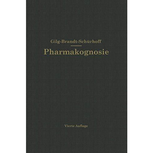 Lehrbuch der Pharmakognosie [Paperback]