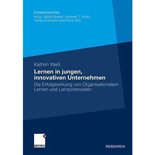 Lernen in jungen, innovativen Unternehmen: Die Erfolgswirkung von Organisational [Paperback]