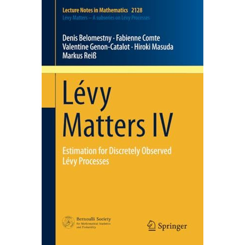 L?vy Matters IV: Estimation for Discretely Observed L?vy Processes [Paperback]