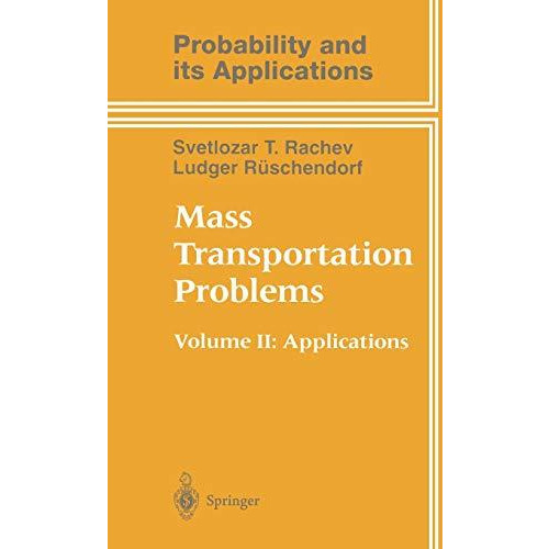 Mass Transportation Problems: Applications [Hardcover]