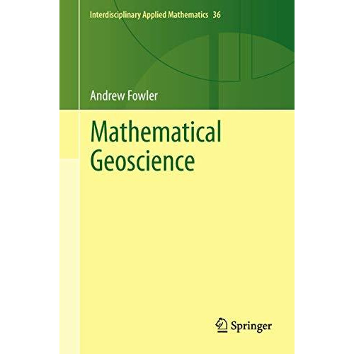 Mathematical Geoscience [Hardcover]