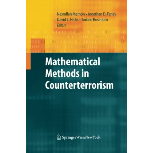 Mathematical Methods in Counterterrorism [Paperback]