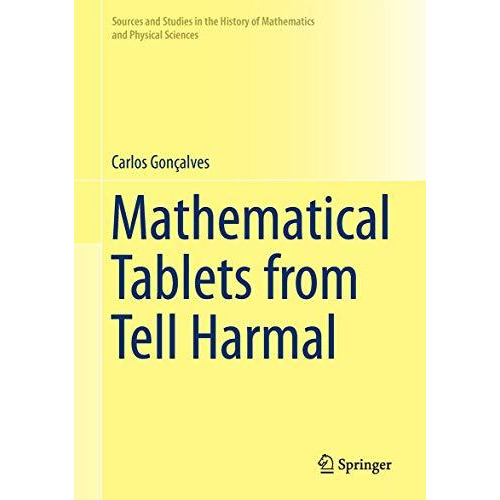 Mathematical Tablets from Tell Harmal [Hardcover]