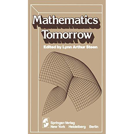 Mathematics Tomorrow [Paperback]