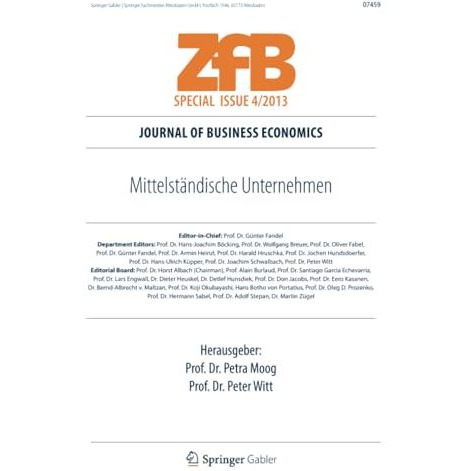 Mittelst?ndische Unternehmen [Paperback]