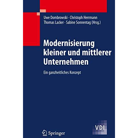 Modernisierung kleiner und mittlerer Unternehmen: Ein ganzheitliches Konzept [Hardcover]