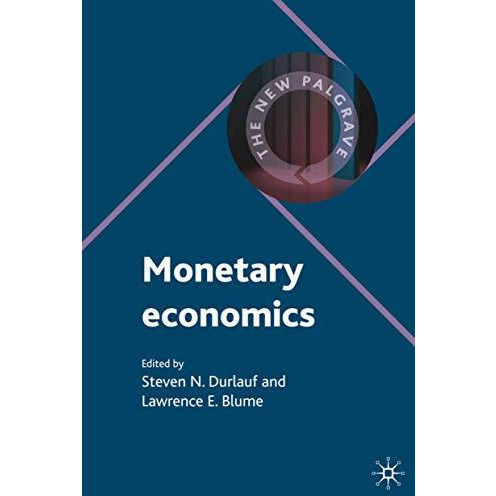 Monetary Economics [Hardcover]