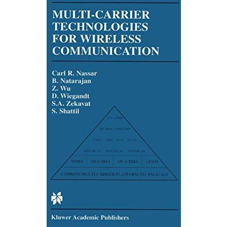 Multi-Carrier Technologies for Wireless Communication [Hardcover]