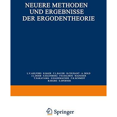 Neuere Methoden und Ergebnisse der Ergodentheorie [Paperback]