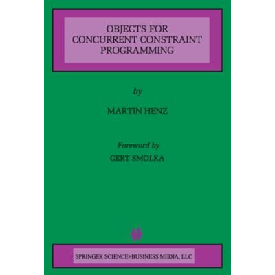 Objects for Concurrent Constraint Programming [Paperback]