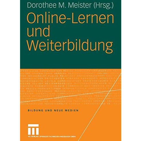 Online-Lernen und Weiterbildung [Paperback]