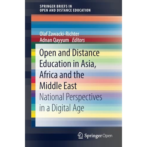 Open and Distance Education in Asia, Africa and the Middle East: National Perspe [Paperback]