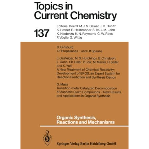 Organic Synthesis, Reactions and Mechanisms [Paperback]