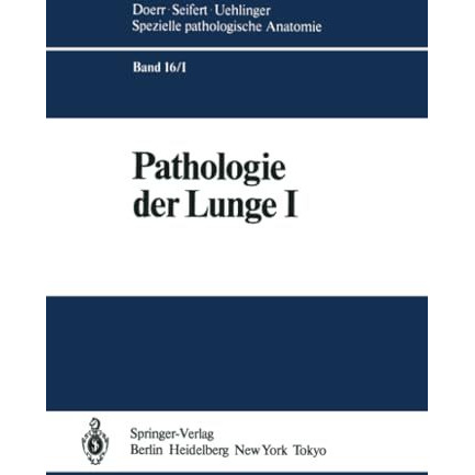 Pathologie der Lunge [Paperback]