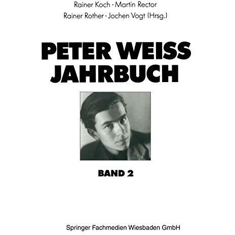 Peter Weiss Jahrbuch 2 [Paperback]