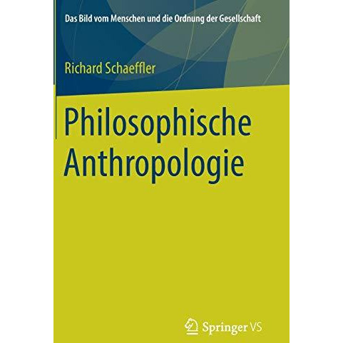 Philosophische Anthropologie [Hardcover]