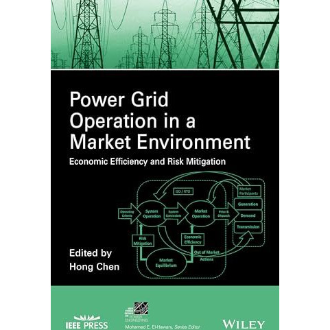 Power Grid Operation in a Market Environment: Economic Efficiency and Risk Mitig [Hardcover]