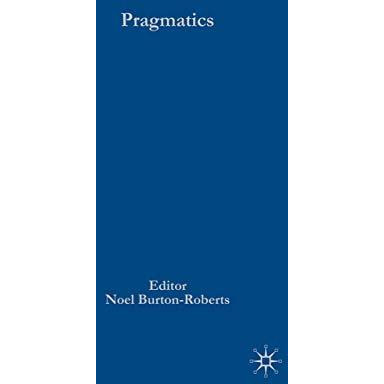 Pragmatics [Paperback]