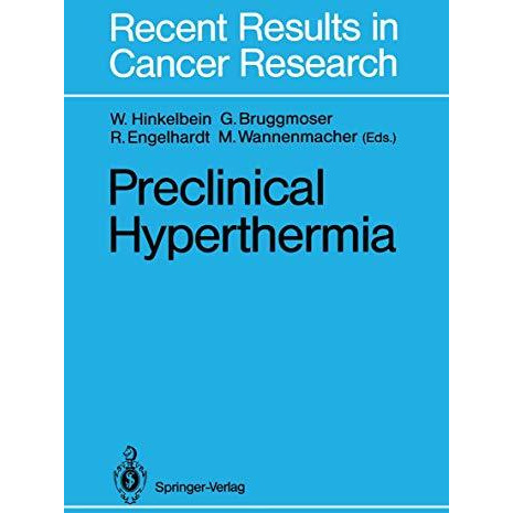 Preclinical Hyperthermia [Paperback]