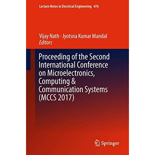 Proceeding of the Second International Conference on Microelectronics, Computing [Hardcover]