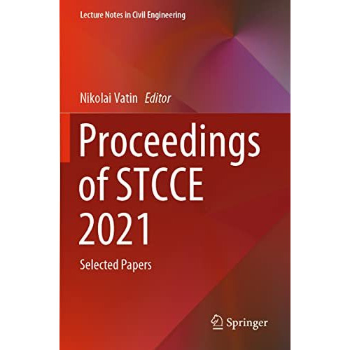 Proceedings of STCCE 2021: Selected Papers [Paperback]