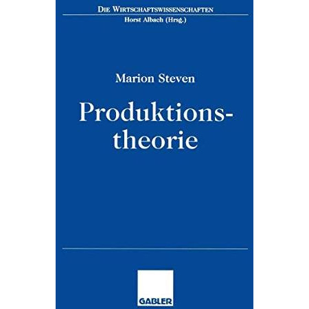 Produktionstheorie [Paperback]