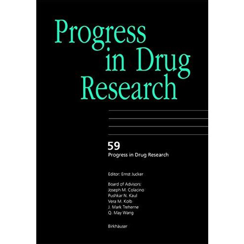 Progress in Drug Research [Hardcover]