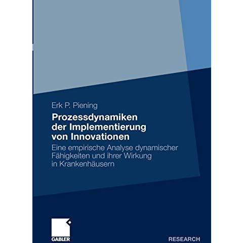 Prozessdynamiken der Implementierung von Innovationen: Eine empirische Analyse d [Paperback]