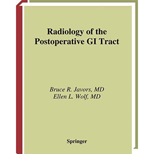 Radiology of the Postoperative GI Tract [Hardcover]