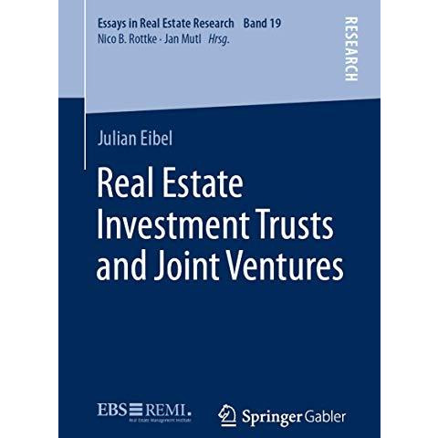 Real Estate Investment Trusts and Joint Ventures [Paperback]