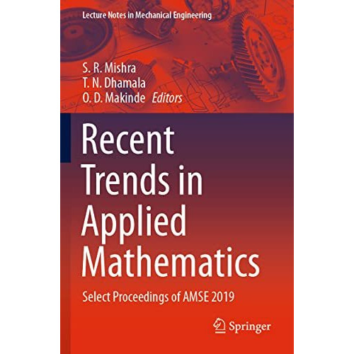 Recent Trends in Applied Mathematics: Select Proceedings of AMSE 2019 [Paperback]