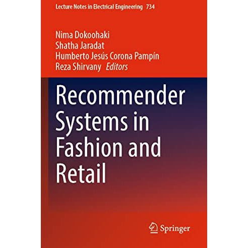 Recommender Systems in Fashion and Retail [Paperback]