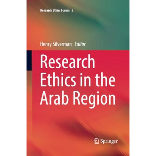 Research Ethics in the Arab Region [Paperback]