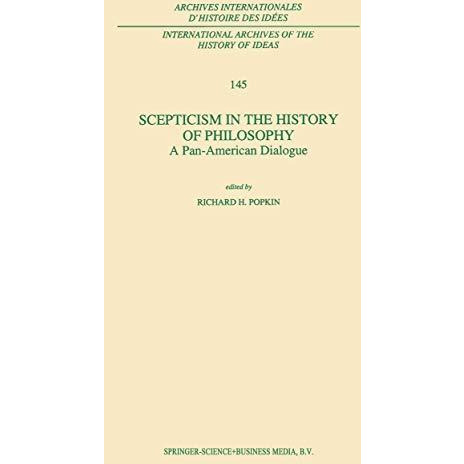 Scepticism in the History of Philosophy: A Pan-American Dialogue [Hardcover]