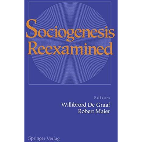 Sociogenesis Reexamined [Paperback]