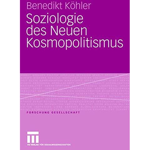 Soziologie des Neuen Kosmopolitismus [Paperback]