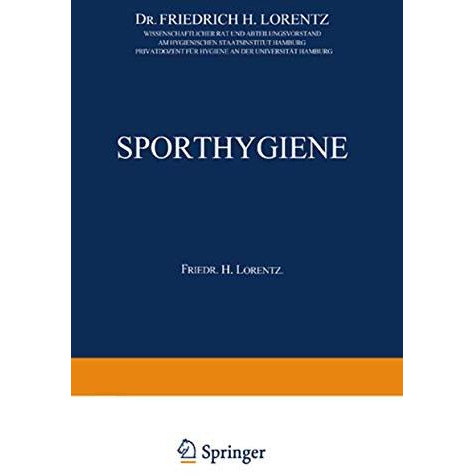 Sporthygiene [Paperback]