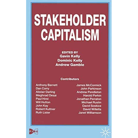 Stakeholder Capitalism [Paperback]