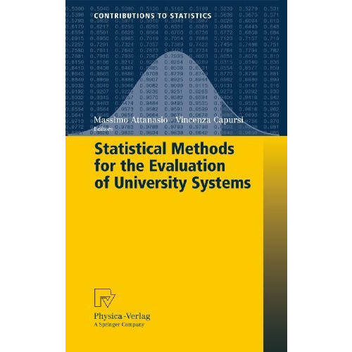 Statistical Methods for the Evaluation of University Systems [Hardcover]