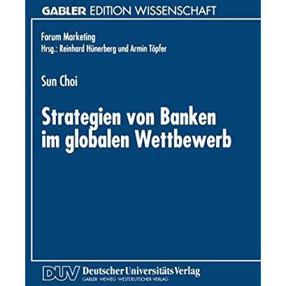 Strategien von Banken im globalen Wettbewerb [Paperback]