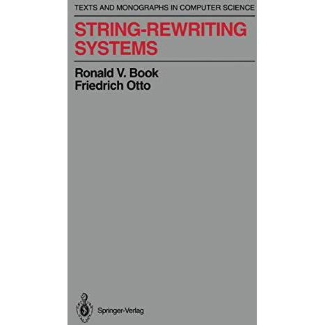 String-Rewriting Systems [Paperback]