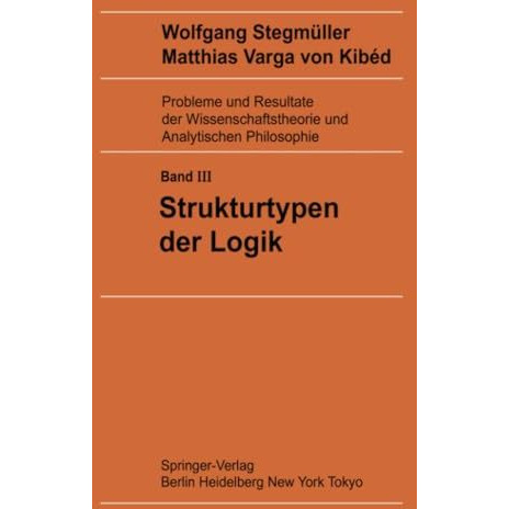 Strukturtypen der Logik [Paperback]