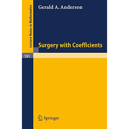 Surgery with Coefficients [Paperback]