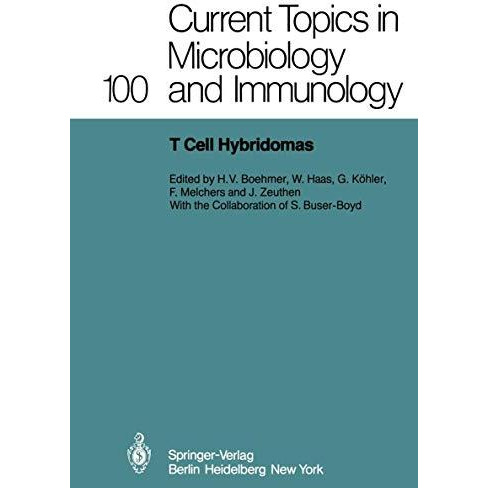 T Cell Hybridomas: A Workshop at the Basel Institute for Immunology [Paperback]