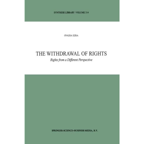 The Withdrawal of Rights: Rights from a Different Perspective [Paperback]