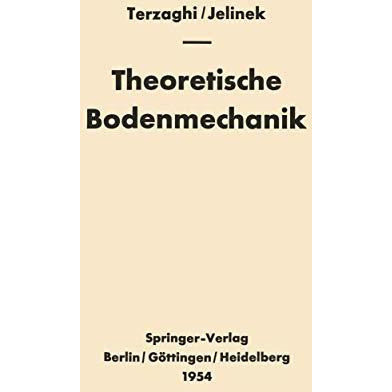 Theoretische Bodenmechanik [Paperback]