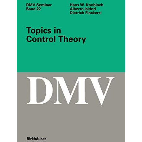 Topics in Control Theory [Paperback]